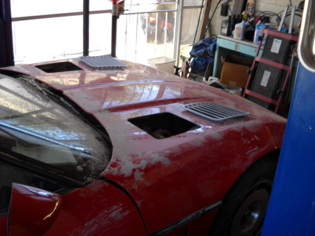 1985 Burgundy Chevrolet Corvette Coupe