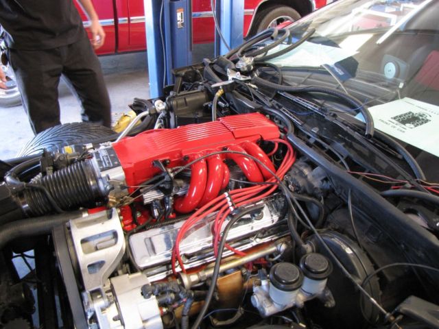 1985 Burgundy Chevrolet Corvette Coupe