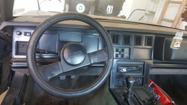 1985 Burgundy Chevrolet Corvette Coupe