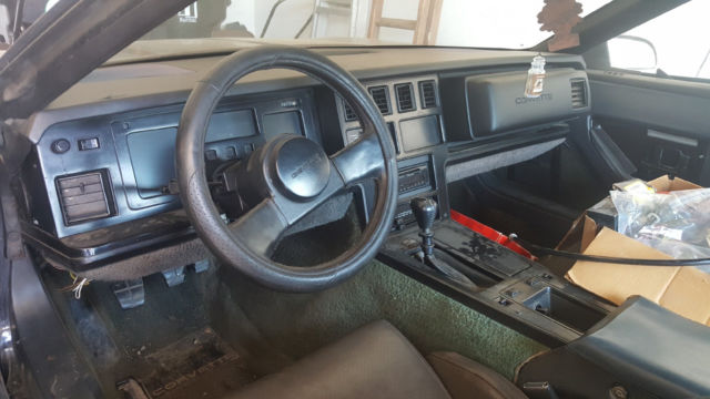 1985 Burgundy Chevrolet Corvette Coupe
