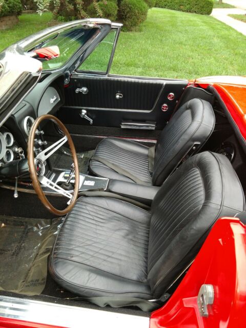 1964 Red Chevrolet Corvette Convertible