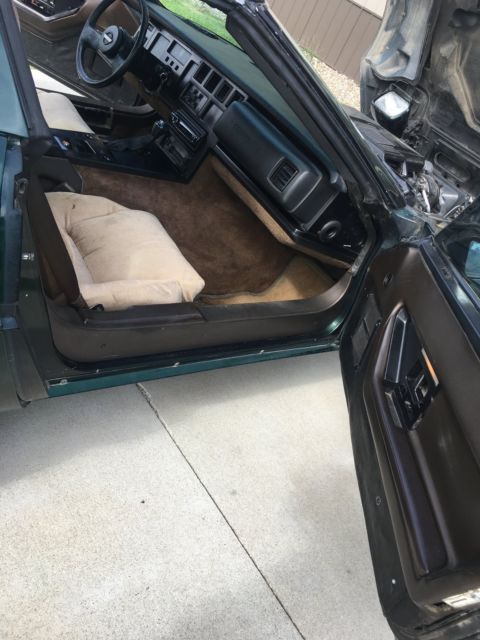 1984 Green Chevrolet Corvette Convertible