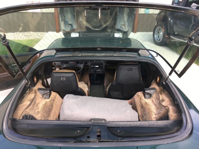 1984 Green Chevrolet Corvette Convertible