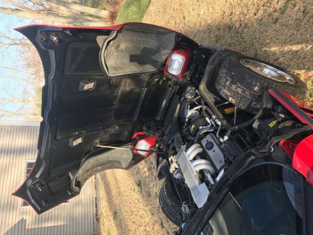 1987 Red Chevrolet Corvette Convertible