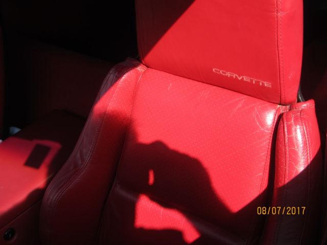 1988 Red Chevrolet Corvette Convertible