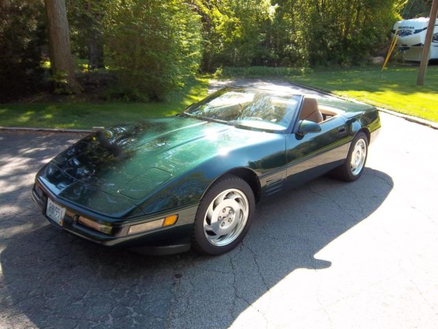 1994 Green Chevrolet Corvette Convertible