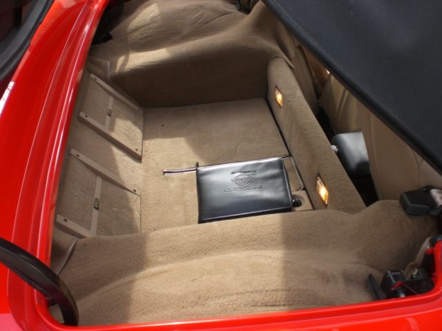 1994 Red Chevrolet Corvette Convertible