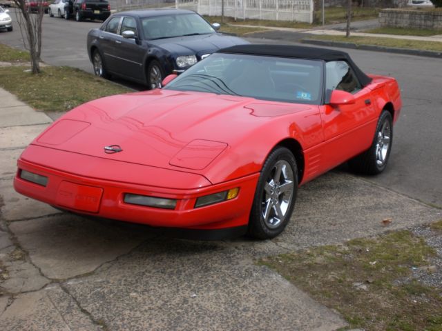 1994 Red Chevrolet Corvette Convertible