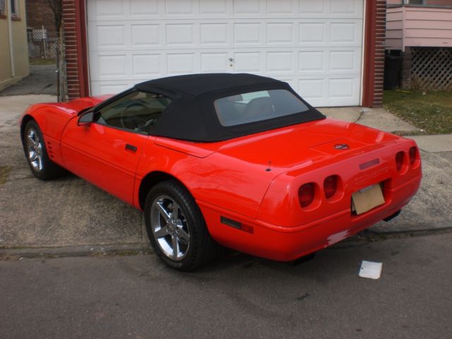 1994 Red Chevrolet Corvette Convertible