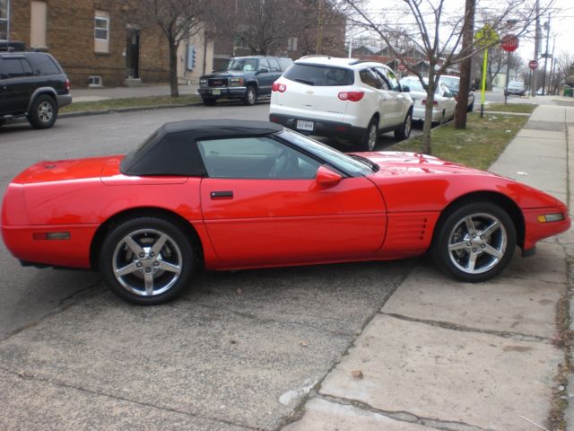 1994 Red Chevrolet Corvette Convertible