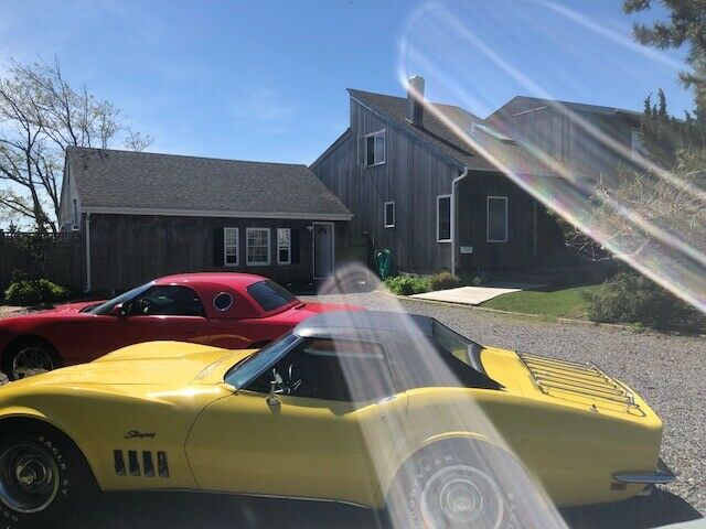 1969 Yellow Chevrolet Corvette Convertible