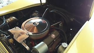 1969 Yellow Chevrolet Corvette Convertible