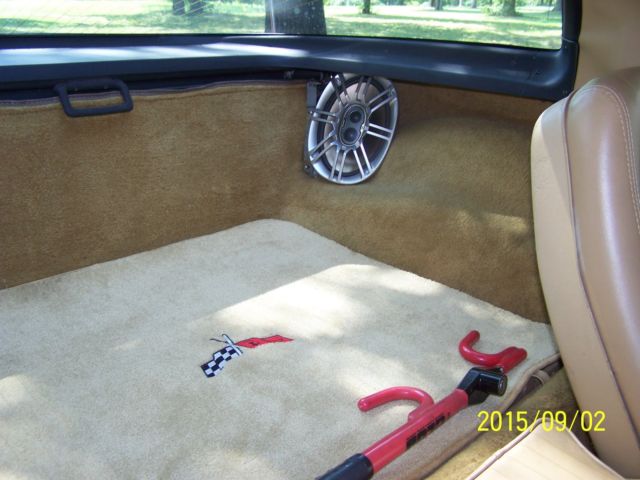1981 Red Chevrolet Corvette