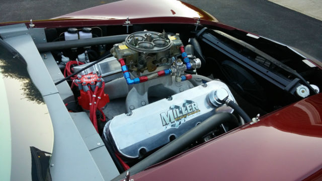 1975 Burgundy Chevrolet Corvette Coupe