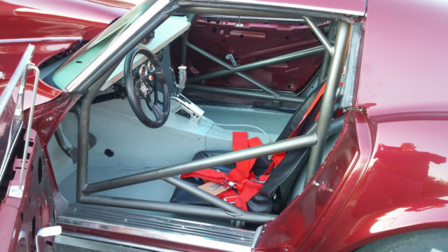 1975 Burgundy Chevrolet Corvette Coupe