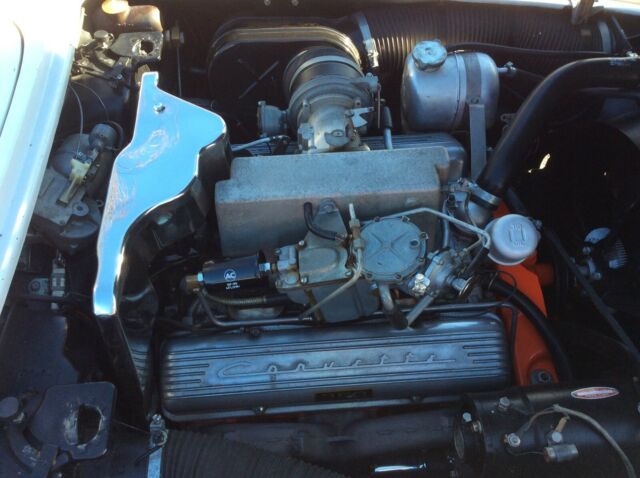 1962 ermine white Chevrolet Corvette Convertible