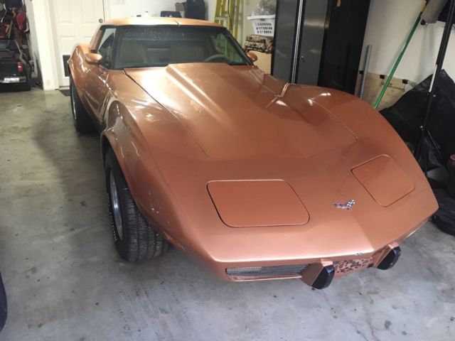 1979 Orange Chevrolet Corvette