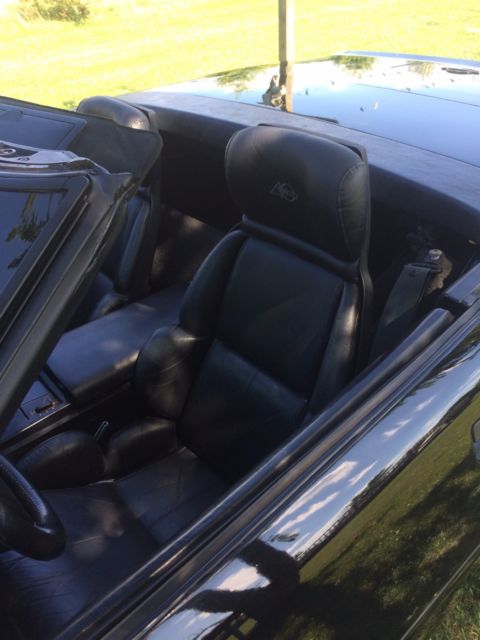 1993 Black Chevrolet Corvette Convertible