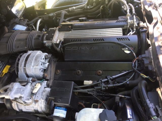 1993 Black Chevrolet Corvette Convertible