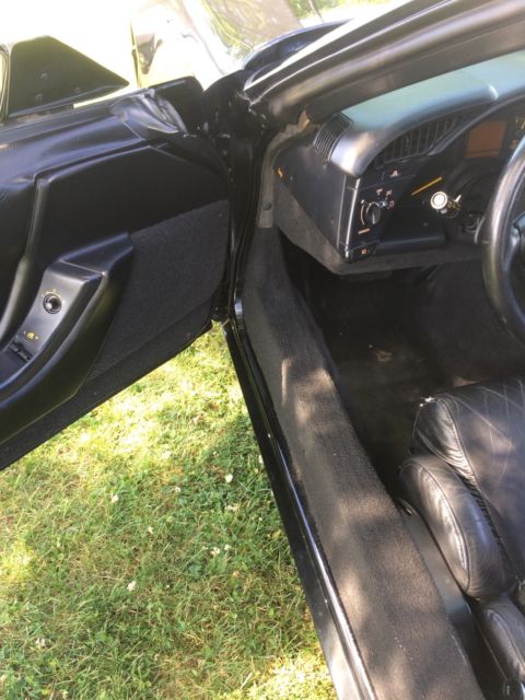 1993 Black Chevrolet Corvette Convertible