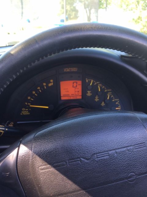 1993 Black Chevrolet Corvette Convertible
