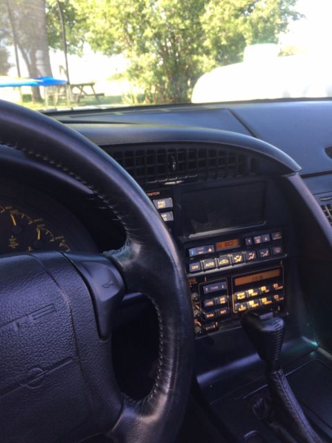 1993 Black Chevrolet Corvette Convertible