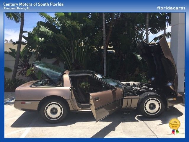 1985 Brown Chevrolet Corvette Coupe
