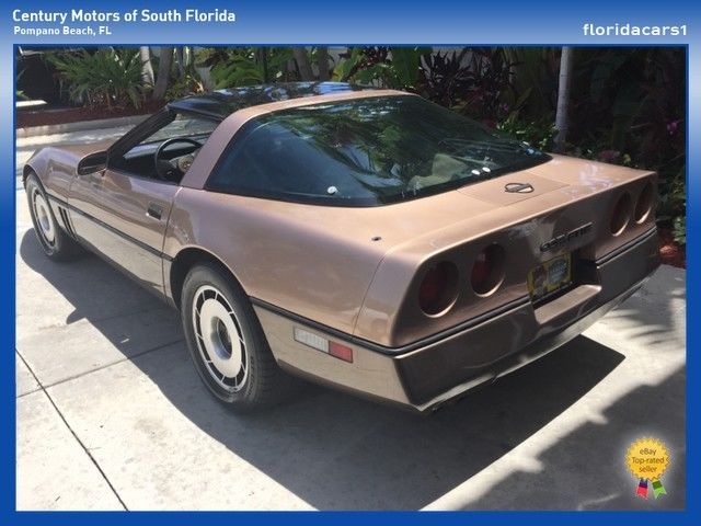1985 Brown Chevrolet Corvette Coupe
