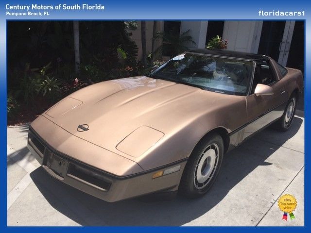 1985 Brown Chevrolet Corvette Coupe