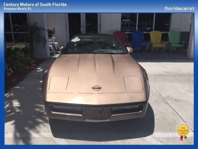 1985 Brown Chevrolet Corvette Coupe