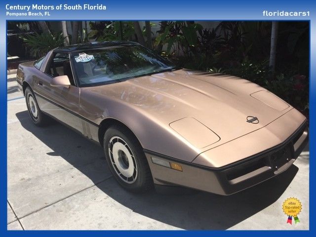 1985 Brown Chevrolet Corvette Coupe