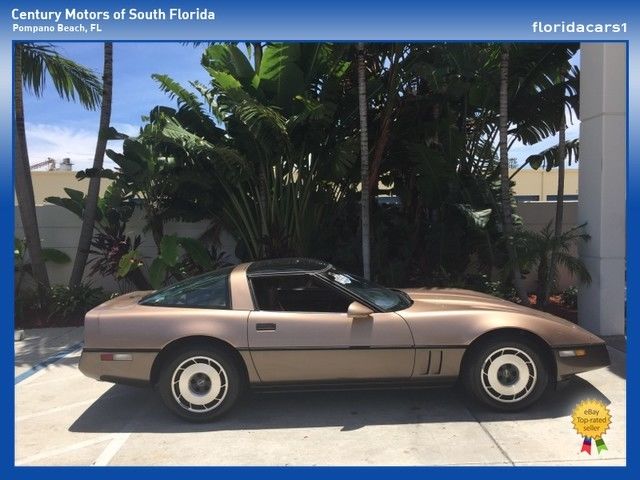 1985 Brown Chevrolet Corvette Coupe