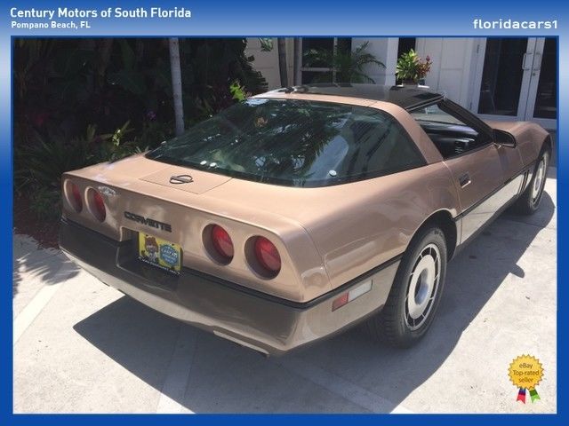 1985 Brown Chevrolet Corvette Coupe