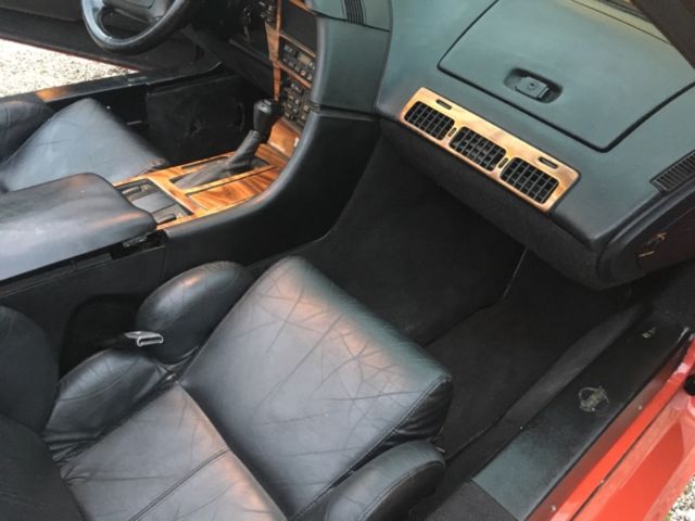 1992 Red Chevrolet Corvette Convertible