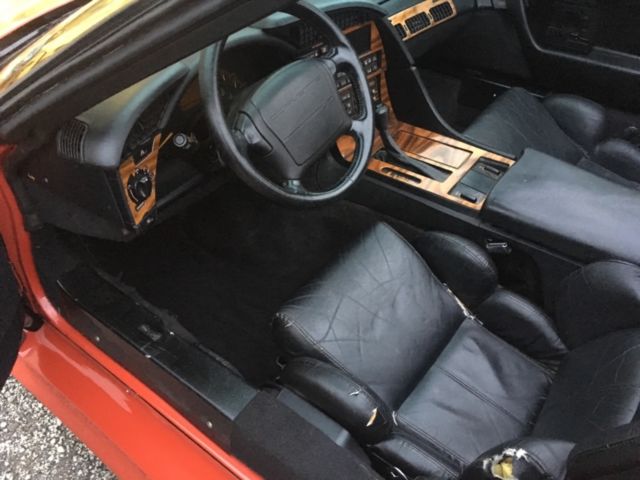 1992 Red Chevrolet Corvette Convertible