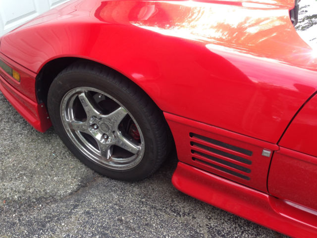 1992 Red Chevrolet Corvette Convertible