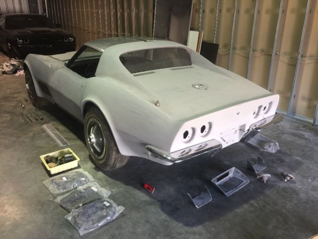 1972 Red Chevrolet Corvette Coupe