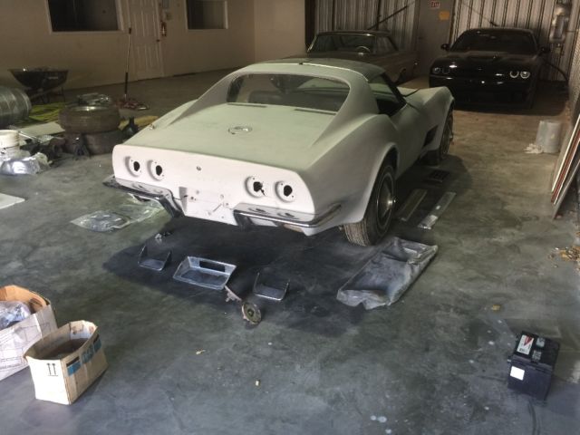 1972 Red Chevrolet Corvette Coupe