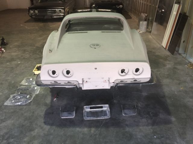 1972 Red Chevrolet Corvette Coupe