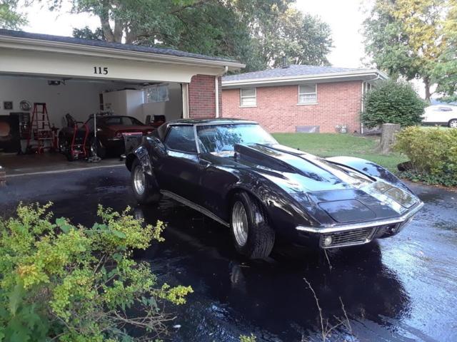 1968 Black Chevrolet Corvette Coupe