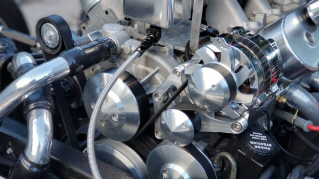 1989 Black Chevrolet Corvette open wheel chassis