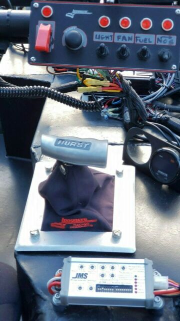 1989 Black Chevrolet Corvette open wheel chassis