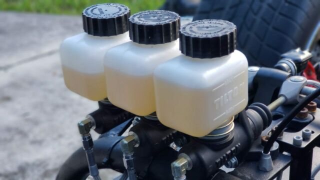 1989 Black Chevrolet Corvette open wheel chassis