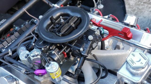 1989 Black Chevrolet Corvette open wheel chassis