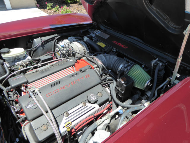 1965 Burgundy Chevrolet Corvette Coupe