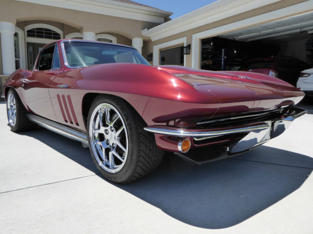 1965 Burgundy Chevrolet Corvette Coupe
