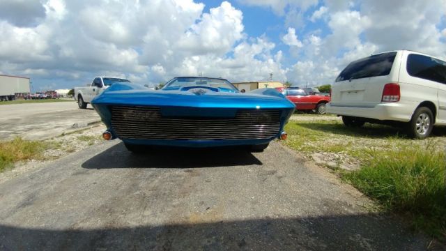 1967 Blue Chevrolet Corvette Convertible