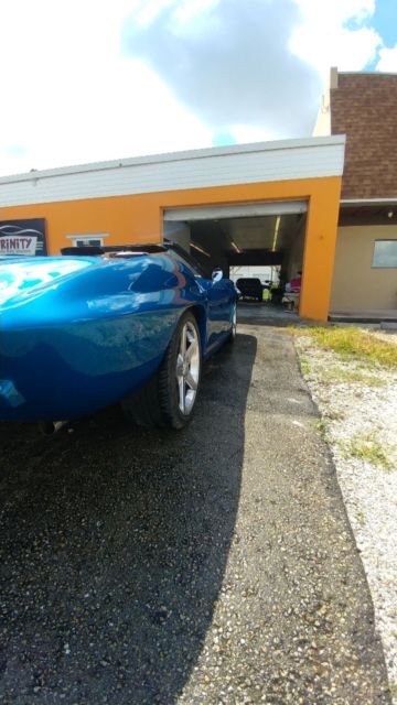 1967 Blue Chevrolet Corvette Convertible