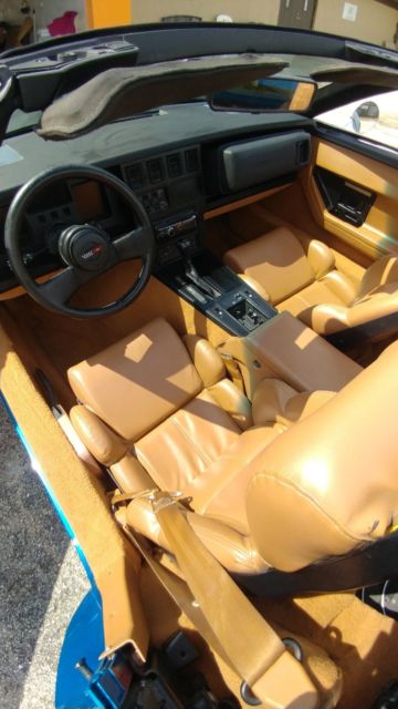 1967 Blue Chevrolet Corvette Convertible