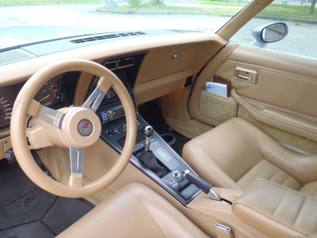 1982 Silver Chevrolet Corvette